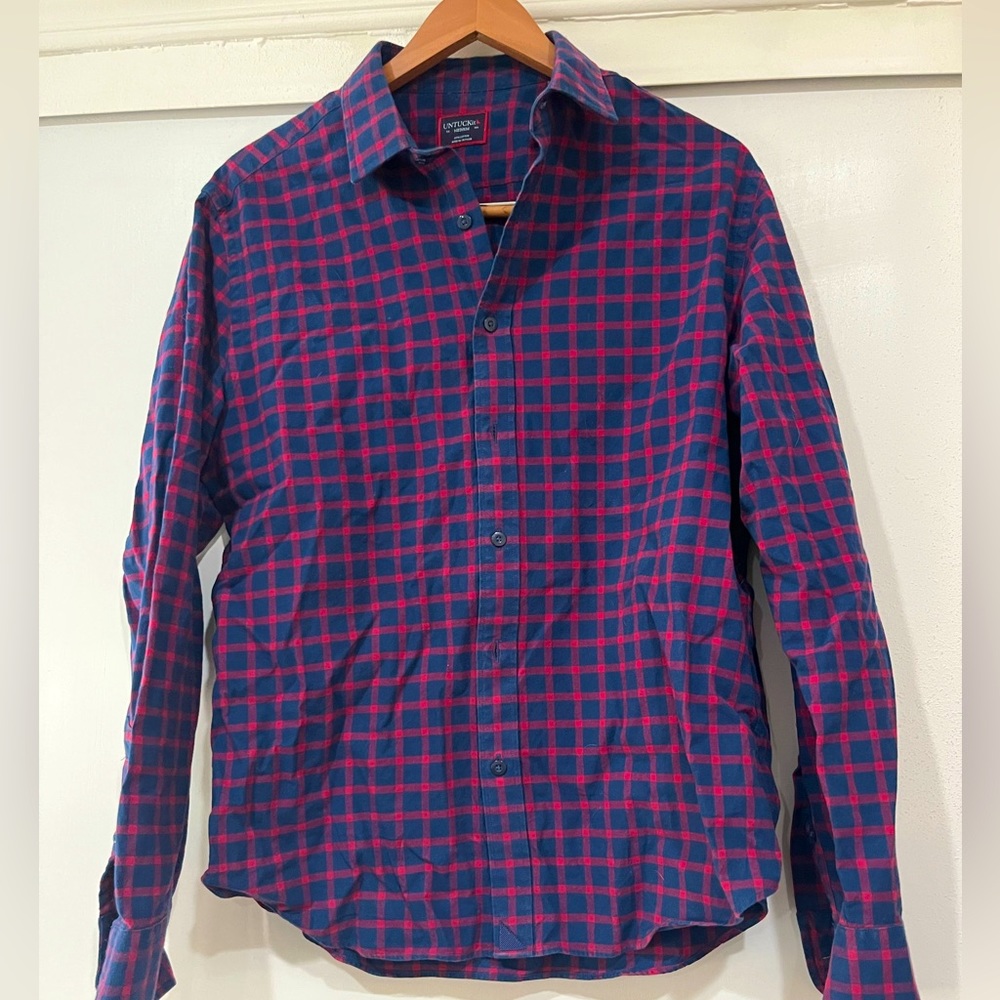 UnTuckIt Flannel Button Up